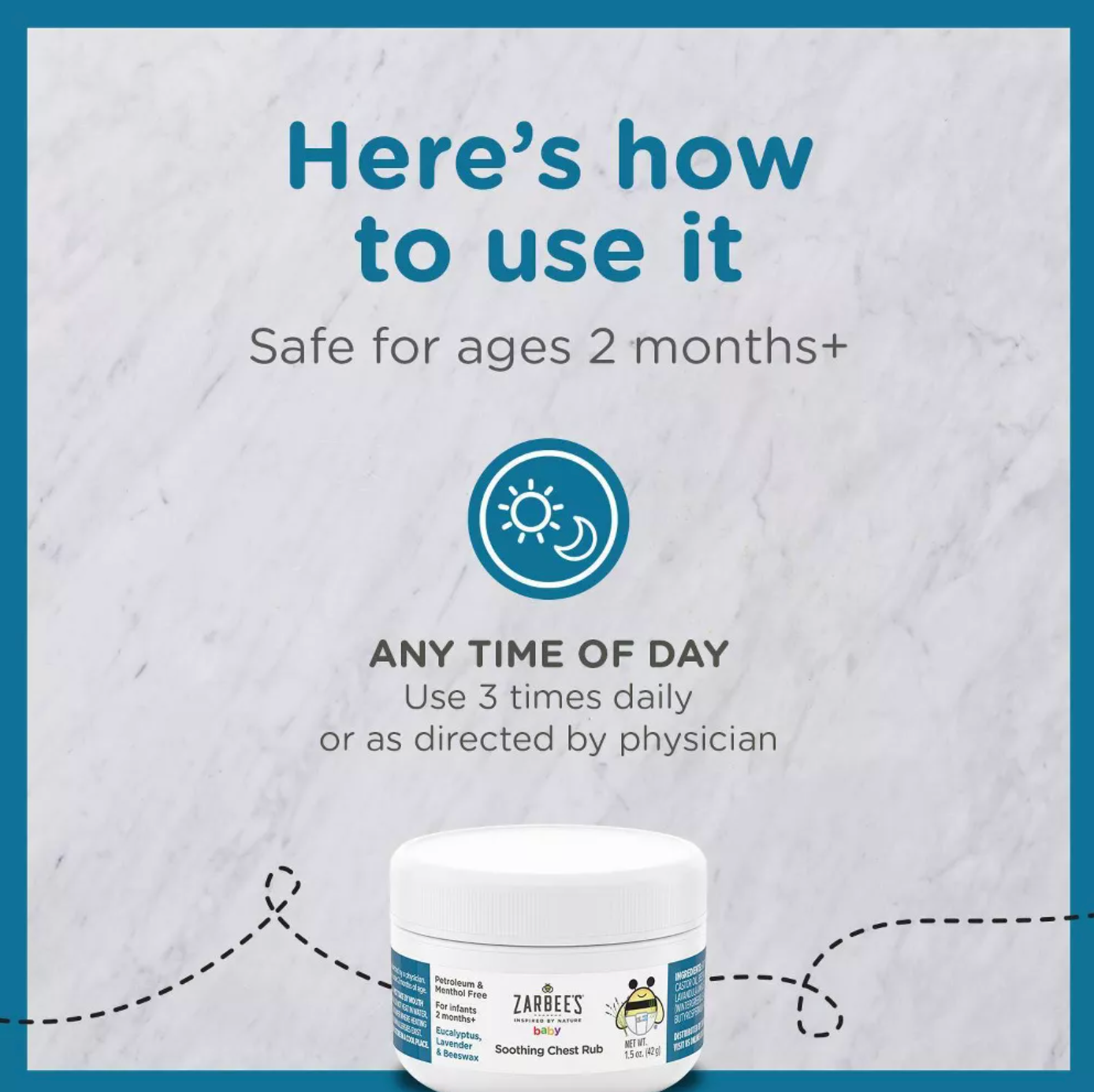 Zarbee's Baby Soothing Chest Rub 자비스 베이비 수딩 체스트 럽
