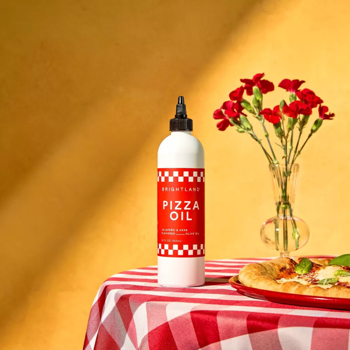 Brightland Jalapeno and Herb Flavored Pizza Oil