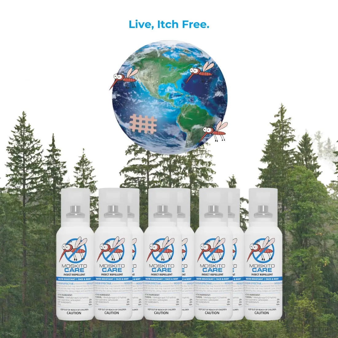 Moskito Care 14hr Moisturizing Insect Repellent