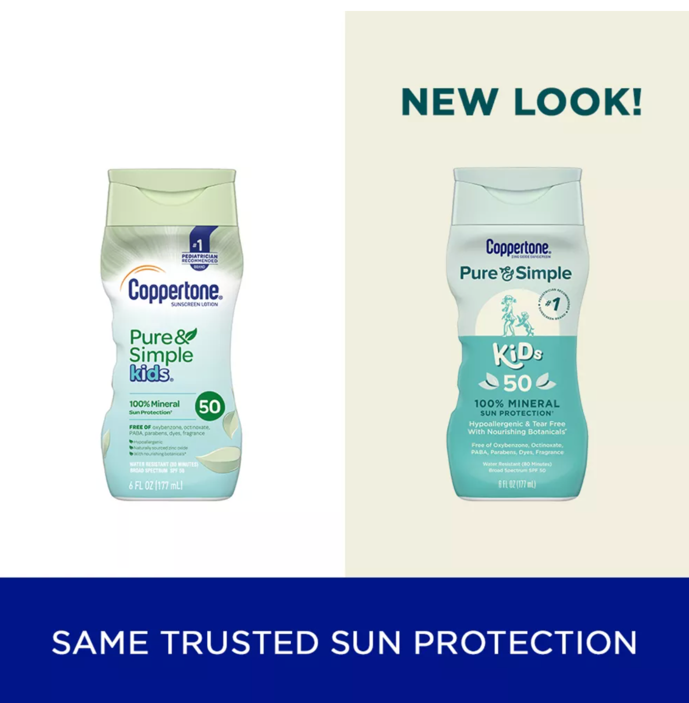 코퍼톤 키즈 선크림 무기자차 SPF 50 Coppertone Kids Mineral Sunscreen Lotion