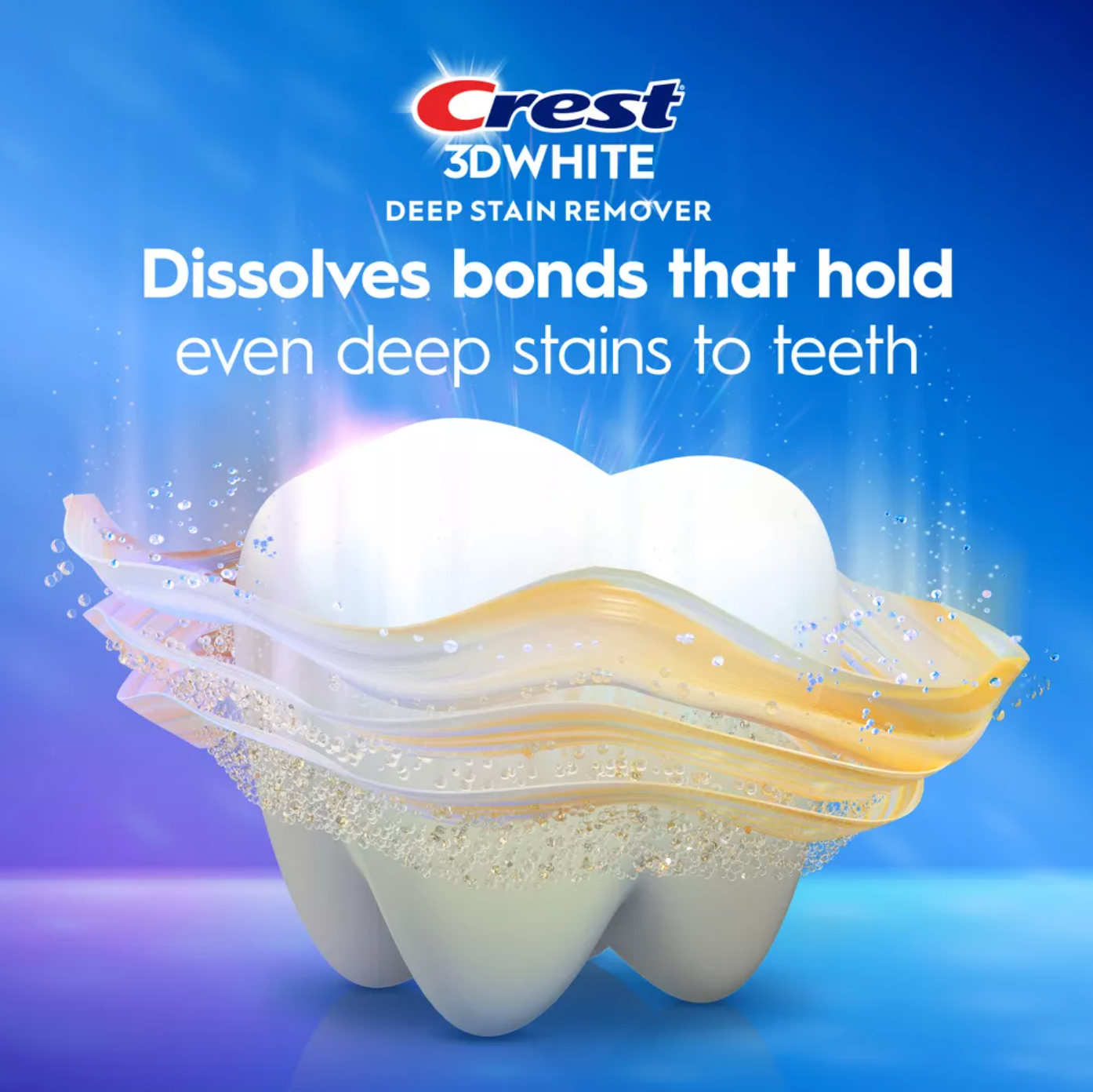 Crest 3D White Deep Stain Remover Daily Toothpaste