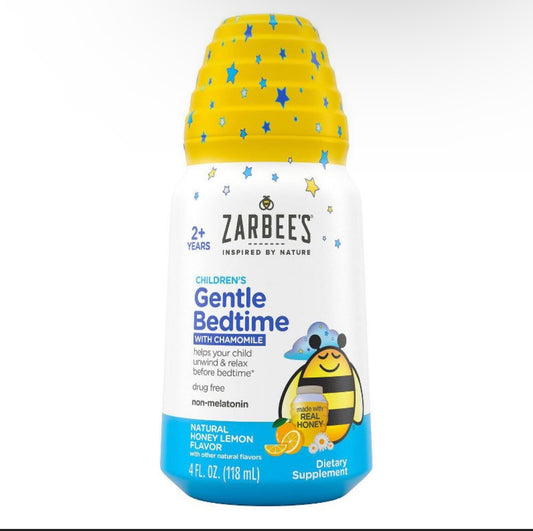 자비스 어린이용 취침 리퀴드 액상 멜라토닌 프리 Zarbee’s Children Bedtime Liquid 4oz