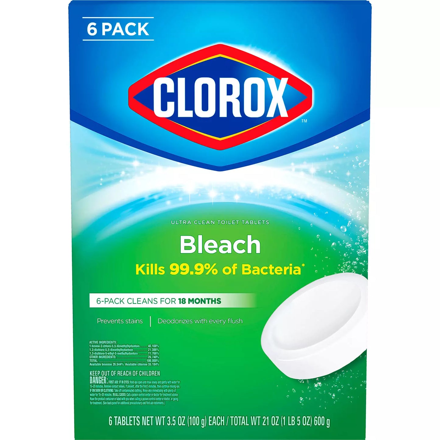클로락스 타블렛 Clorox Bleach